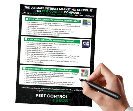 Pest Control Seos Checklist Essential Guide 6409